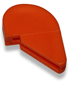 Spacer orange +6mm f/cylinder outer MP395/Imperator